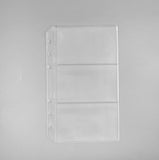 MINKYS 40 Sheets Colored Pink Purple A5 A6 Notebook Paper Refill Spiral Binder Index Inside Page Daily Monthly Weekly Agenda