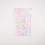 MINKYS 40 Sheets Colored Pink Purple A5 A6 Notebook Paper Refill Spiral Binder Index Inside Page Daily Monthly Weekly Agenda