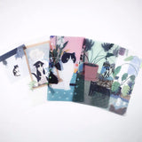 MINKYS 40 Sheets Colored Pink Purple A5 A6 Notebook Paper Refill Spiral Binder Index Inside Page Daily Monthly Weekly Agenda