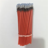 20 Pcs/lot Blue Black red Ink Gel Pen Erasable Refill Rod Magic Erasable Pen Refill 0.5mm School Stationery Writing Tool Gift