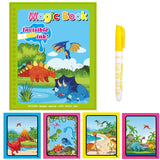Animal Zoo Princess Magic Water Drawing Book Colorling Mermaid Cartoon Doodle Magic Pen Drawing Board Toys Kids Children Gifts