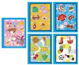 1pcs Montessori Coloring Cartoons Books Magical Book Water Drawing Doodle Pen Painting Drawing Board For Kids Toys Birthday Gift