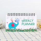 Kawaii Weekly Planner Notebook Journal Agenda 2021 2022 Cure Diary Organizer Schedule School Stationary Office Supplies Gift