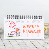 Kawaii Weekly Planner Notebook Journal Agenda 2021 2022 Cure Diary Organizer Schedule School Stationary Office Supplies Gift