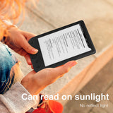 Black 6" e-ink reader 800x600 Resolution e-booker 8GB 6'' E-book Reader Non-Touch E-reader E-ink Screen with Turn buttons