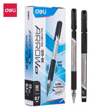 DELI Smooth Ballpoint Pen Low Viscosity Ink Refill Signing 0.7mm Black Blue Office School Writing Tools Stationery Ball Pens Q10