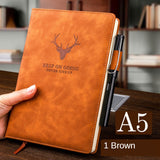 360 Pages Super Thick  A5 Journal Notebook Daily Business Office Work Notebook Simple Thick College Office Diary School Supplies