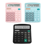 12 Digits Electronic Calculator Large Screen Desktop Calculators Home Office School Calculators Financial Accounting Tools