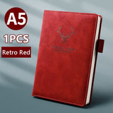 360 Pages Super Thick Wax Sense Leather A5 Journal Notebook Daily Business Office Work Notebooks Notepad Diary School Supplies