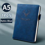 360 Pages Super Thick Wax Sense Leather A5 Journal Notebook Daily Business Office Work Notebooks Notepad Diary School Supplies