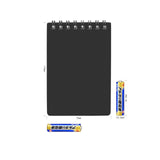 NEWYES Erasable Notebook Mini A7 Paper Reusable Smart Microwave Wave Cloud Erase Notepad Portable Diary Office School Kids Gift