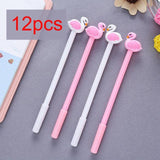 12pcs Creative Pendant Korean Stationery Donuts Candy Gel Pen 0.38mm Student Pens Stationery Kawaii School Supplies School Tools