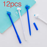 12pcs Creative Pendant Korean Stationery Donuts Candy Gel Pen 0.38mm Student Pens Stationery Kawaii School Supplies School Tools