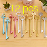 12pcs Creative Pendant Korean Stationery Donuts Candy Gel Pen 0.38mm Student Pens Stationery Kawaii School Supplies School Tools