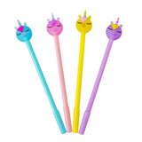 12pcs Creative Pendant Korean Stationery Donuts Candy Gel Pen 0.38mm Student Pens Stationery Kawaii School Supplies School Tools