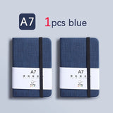 1Pcs A6 A7 Mini Notebook Portable Pocket Notepad Memo Diary Planner Agenda Organizer Sketchbook Office School Stationery 96sheet