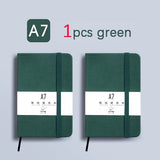 1Pcs A6 A7 Mini Notebook Portable Pocket Notepad Memo Diary Planner Agenda Organizer Sketchbook Office School Stationery 96sheet