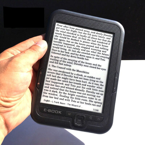 e-Book Reader Built in Light  e reader ebook e-ink 6 inch e-ink Screen 1024x758 electronic 8GB Book Reader