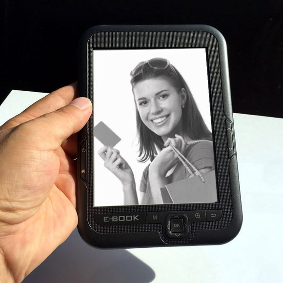 Fast shipping hot E-Reader, 6 inch 8GB E-ink Peal Screen eBook Reader Free Original case and protect film